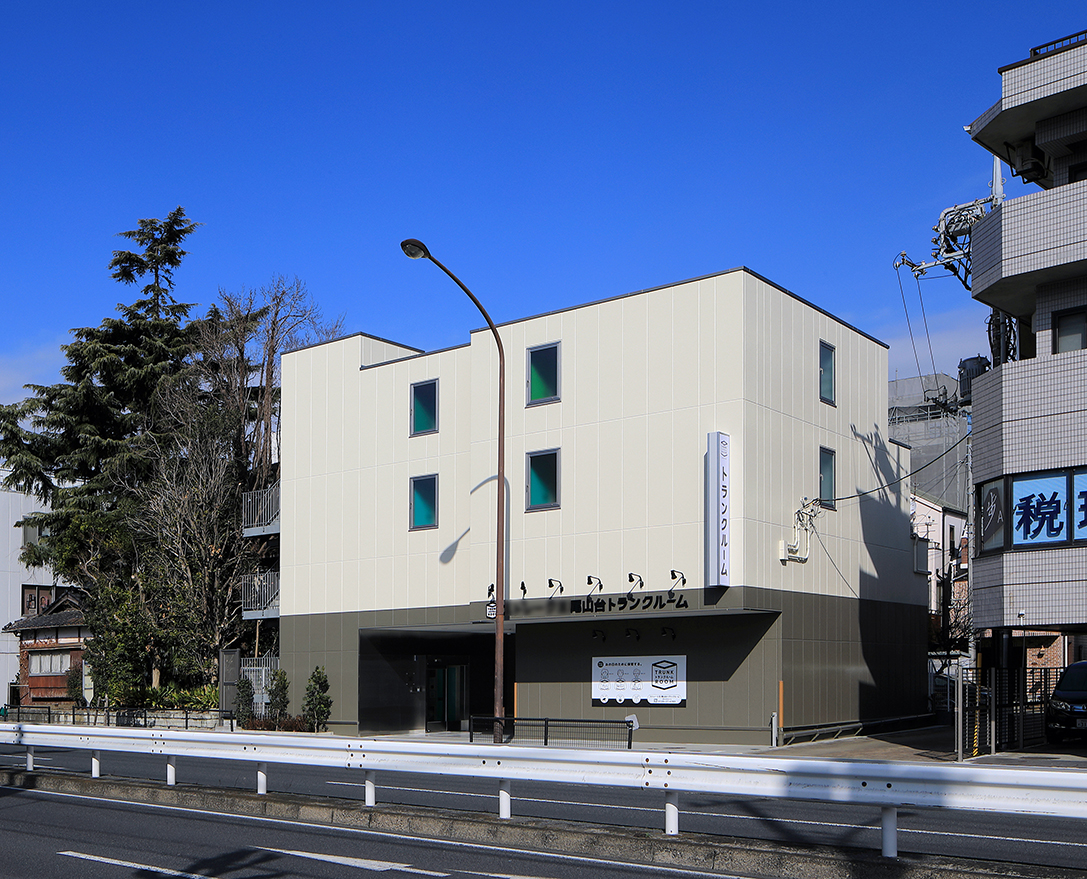 新築のトランクルームが完成